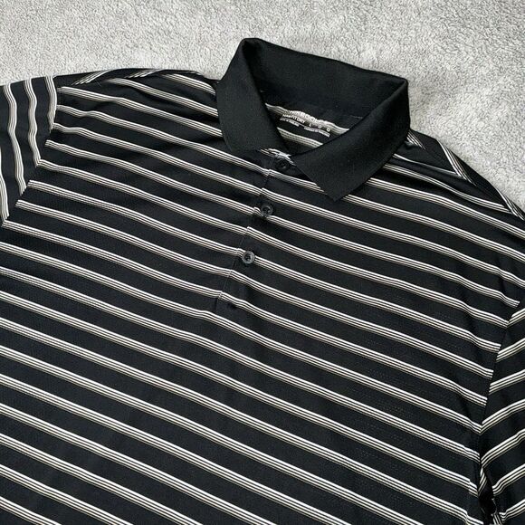 Nike Golf Tour Performance L‎ Dri-Fit Polo Shirt Black Size Large - Picture 1 of 8